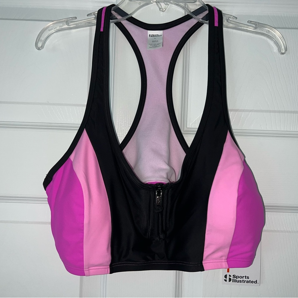 NWT Sports Illustrated Tank Swim Top